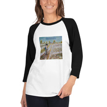 Load image into Gallery viewer, Walkaway Album Cover - Front.- 3/4 sleeve raglan shirt (Unisex)
