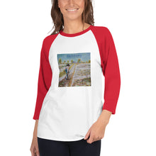 Load image into Gallery viewer, Walkaway Album Cover - Front.- 3/4 sleeve raglan shirt (Unisex)
